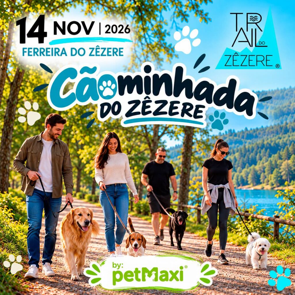 Trail do Zêzere 2026 estreia "Cãominhada" de cinco quilómetros e o "Trailinho" para os mais novos dia 14 de novembro