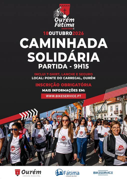Ourém Fátima Granfondo 2026 vai provocar condicionamentos de trânsito em várias freguesias Ourém Fátima Granfondo 2026 vai provocar condicionamentos de trânsito em várias freguesias
