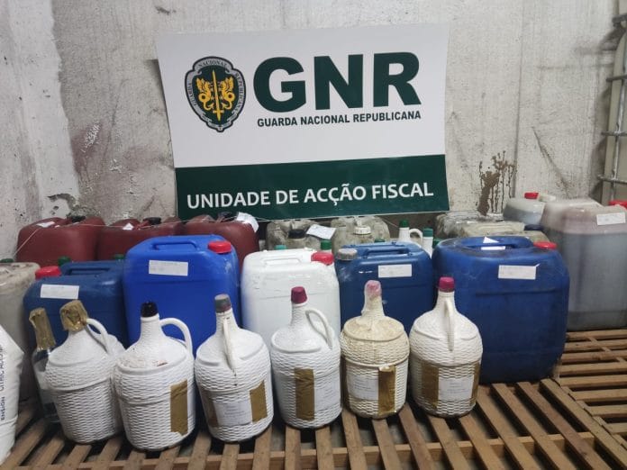 GNR - Operação “ACINUS” Resulta na Apreensão de 340 Litros de Bebidas Alcoólicas