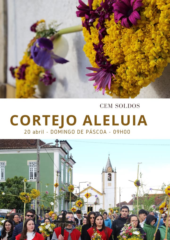 Cem Soldos prepara-se para o CORTEJO ALELUIA esta manhã Cem Soldos prepara-se para o CORTEJO ALELUIA esta manhã