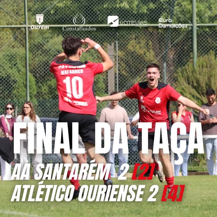 Clube Atlético Ouriense: Bicampeão da Taça do Ribatejo em júniores Clube Atlético Ouriense: Bicampeão da Taça do Ribatejo em júniores