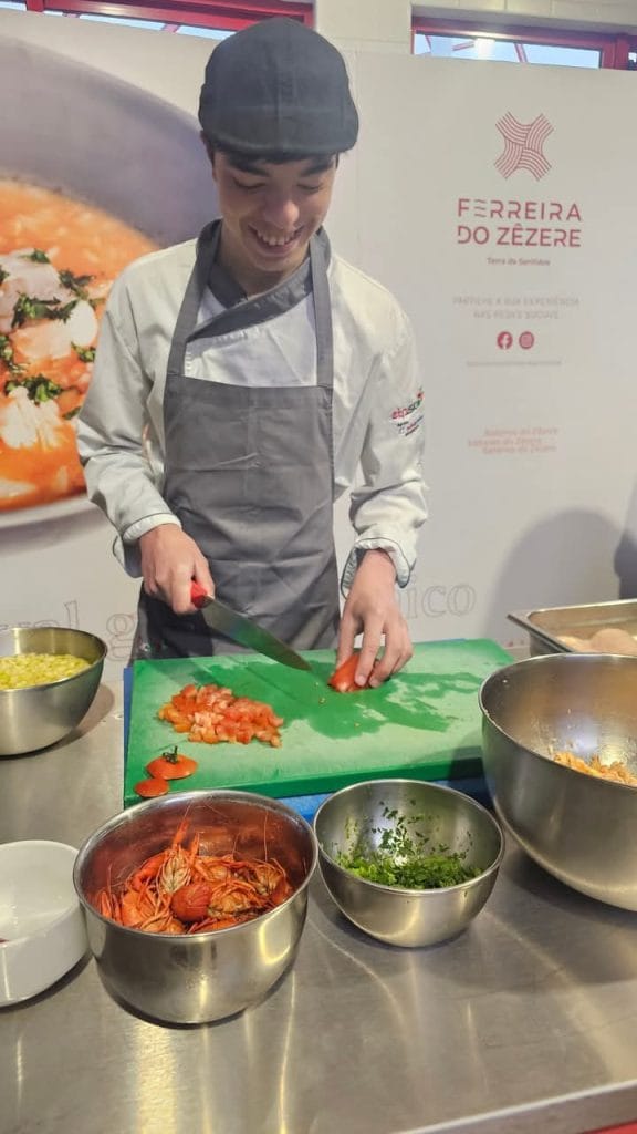 Já começou o Showcooking desta manhã no Mercado Municipal de Ferreira do Zêzere Já começou o Showcooking desta manhã no Mercado Municipal de Ferreira do Zêzere