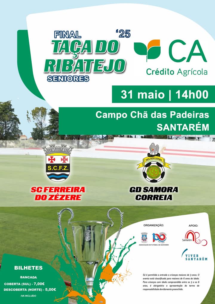 SC Ferreira do Zêzere vence em Almeirim e encerra um campeonato que fica para a História do clube e da AFS