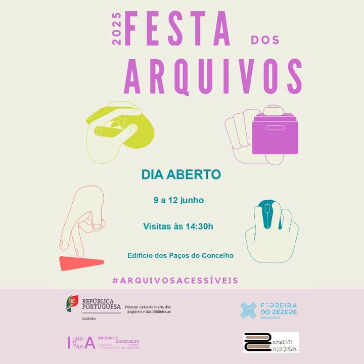 Arquivo Municipal de Ferreira do Zêzere celebra o Dia Internacional dos Arquivos com atividades abertas à comunidade