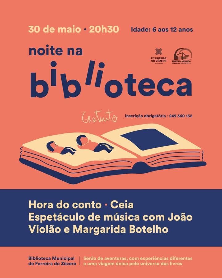 Ainda há vagas para a "Noite na Biblioteca" esta sexta-feira