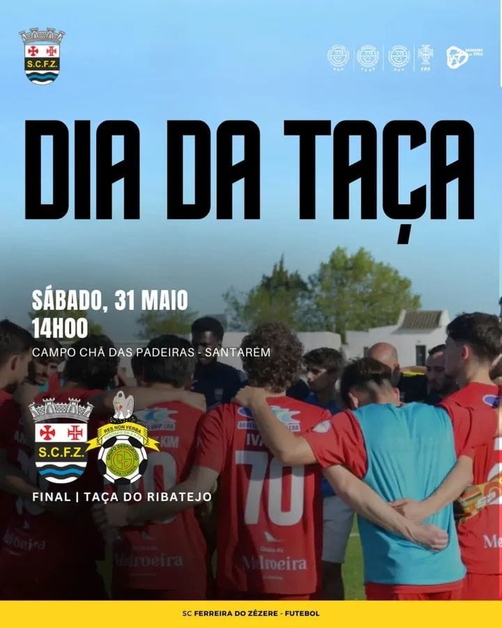 Campeões Distritais jogam hoje a Final da Taça do Ribatejo -A antevisão do Mister Mário Nelson