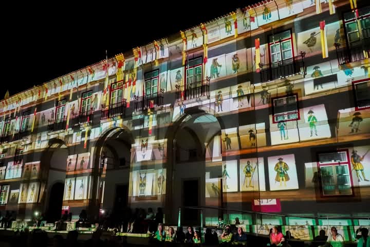 Tomar Reviveu Memórias na Praça da República com Espetáculo Imersivo