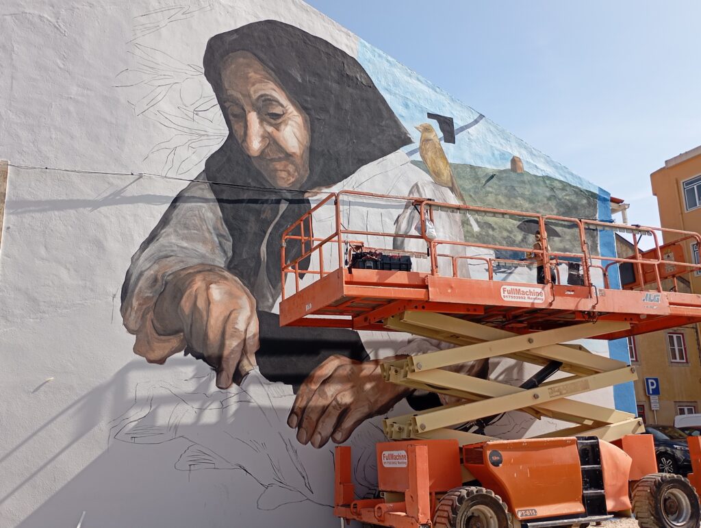 O novo Mural que já encanta Ferreira do Zêzere