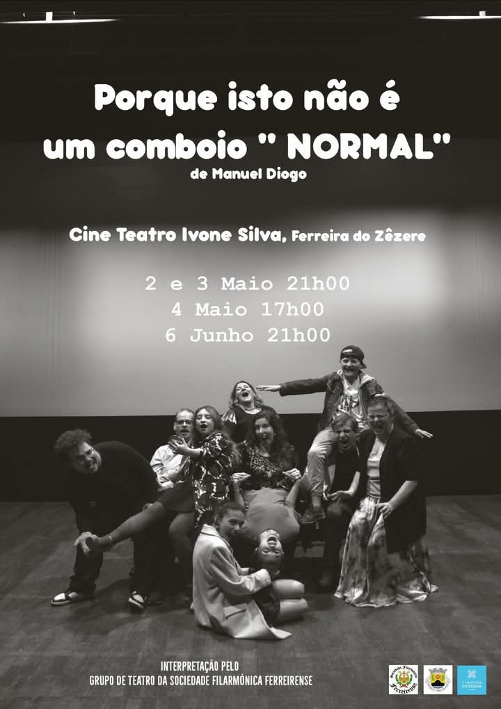 É hoje a última representação: "Porque isto não é um combóio 'normal' "