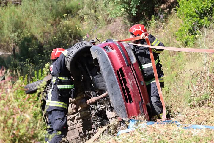 IC8 foi palco de simulacro de acidente rodoviário envolvendo 134 operacionais
