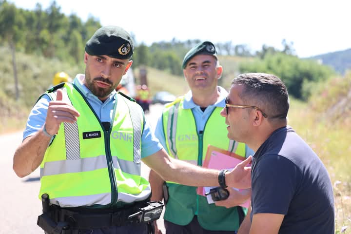 IC8 foi palco de simulacro de acidente rodoviário envolvendo 134 operacionais