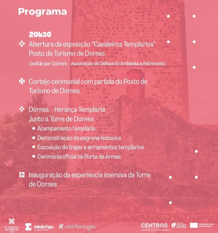 Inauguração da Experiência Imersiva da Torre de Dornes, dia 23 de junho Inauguração da Experiência Imersiva da Torre de Dornes, dia 23 de junho
