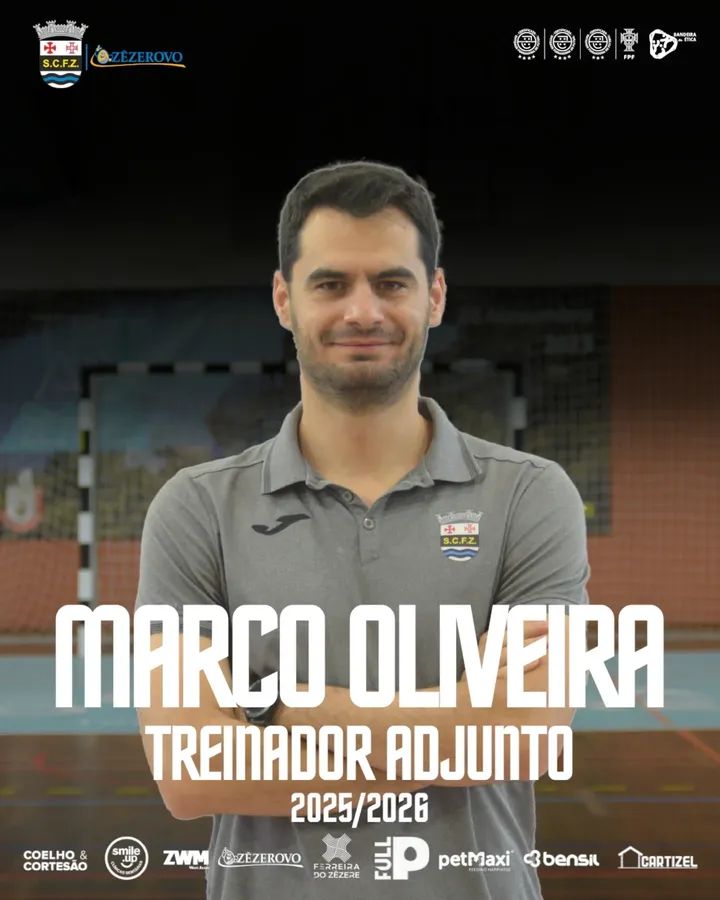 Está apresentada a Equipa Técnica de Futsal 2025/2026 do SC Ferreira do Zêzere Está apresentada a Equipa Técnica de Futsal 2025/2026 do SC Ferreira do Zêzere