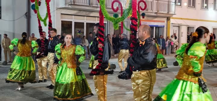 As Marchas populares voltaram à vila neste sábado à noite