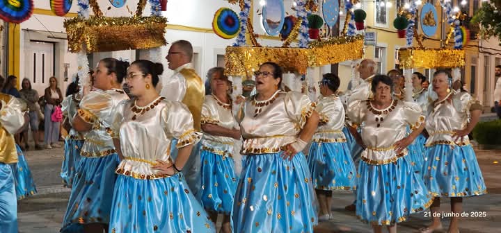 As Marchas populares voltaram à vila neste sábado à noite
