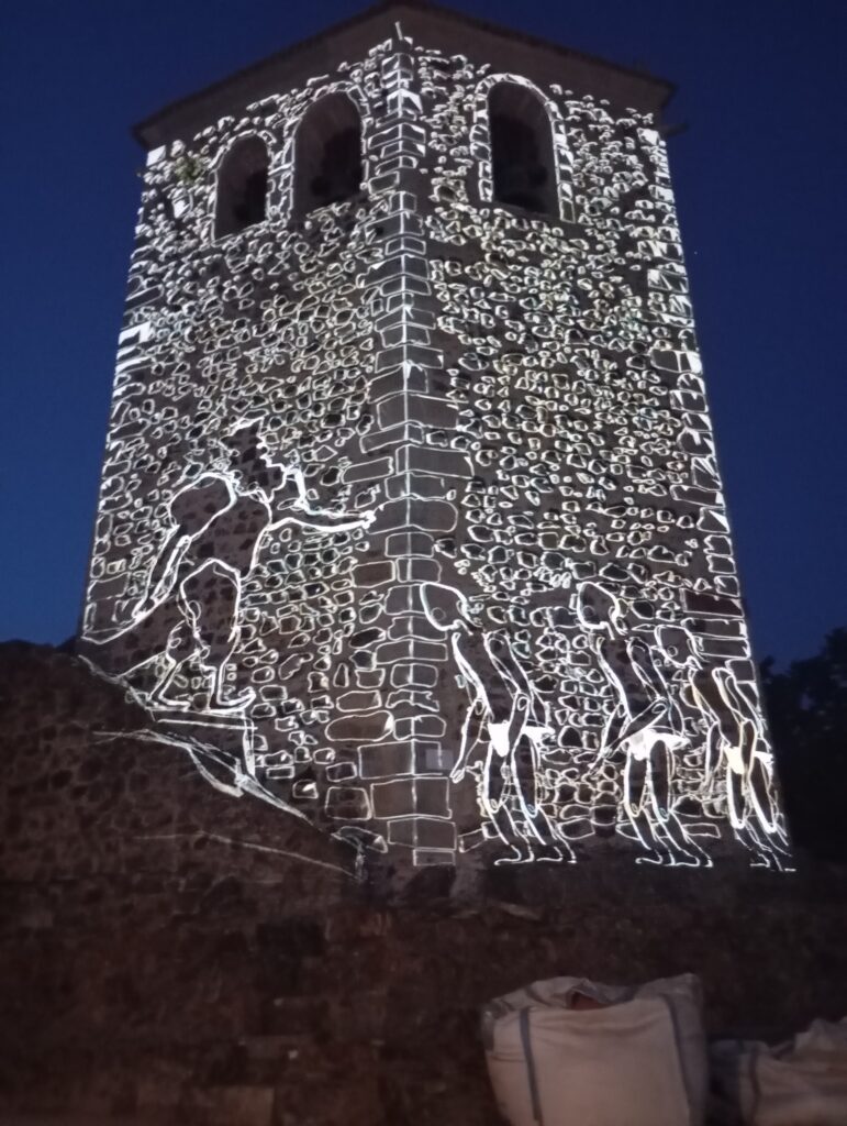Lendas de Dornes ganham vida em Espetáculo de Videomapping na Torre Pentagonal | Experiência Imersiva templária