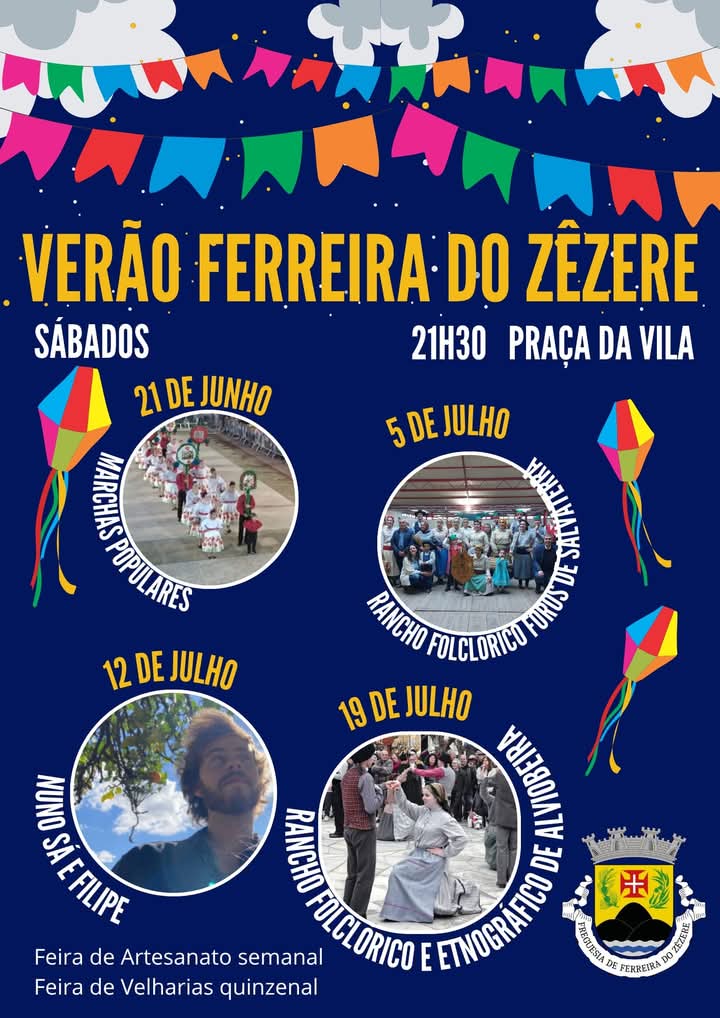 Rancho Folclórico Foros de Salvaterra atua este sábado no "Verão Ferreira do Zêzere"