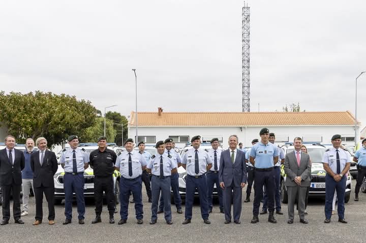 Entrega de 113 viaturas reforça capacidades operacionais da GNR