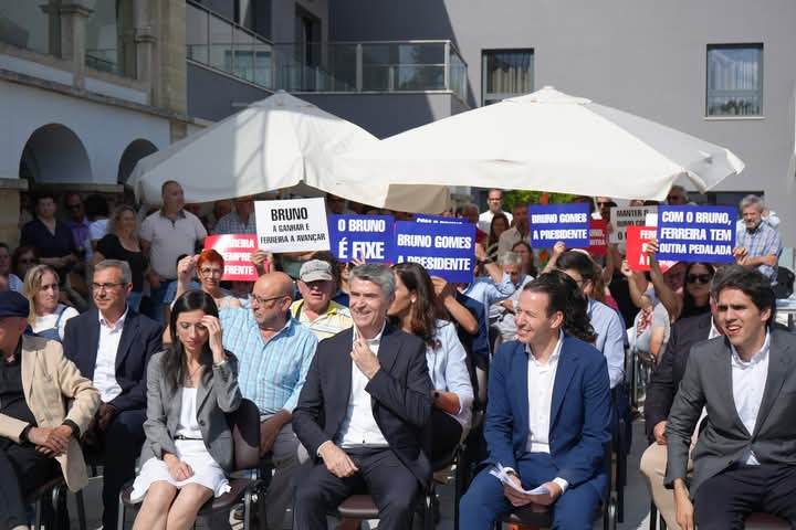 Apresentação da Candidatura de Bruno Gomes à Câmara Municipal de Ferreira do Zêzere com a presença de José Luís Carneiro