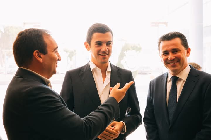 Ricardo Oliveira e eurodeputado Sebastião Bugalho na Apresentação da Candidatura de Hugo Azevedo à Câmara Municipal de Ferreira do Zêzere