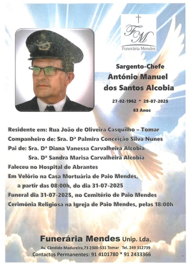 O último Adeus ao Sargento-Chefe " Tó Manel" | Esta quinta-feira às 18 horas em Paio Mendes