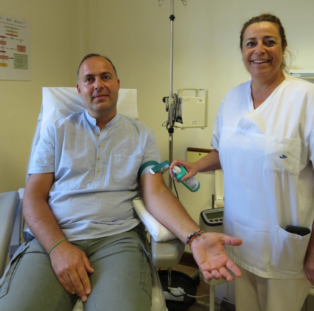 Profissionais da ULS Médio Tejo dão o exemplo na dádiva de sangue durante o verão Profissionais da ULS Médio Tejo dão o exemplo na dádiva de sangue durante o verão