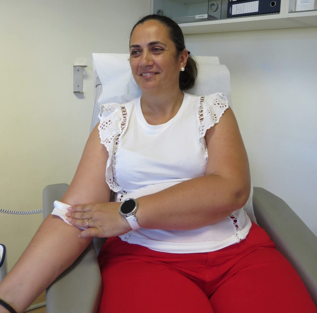 Profissionais da ULS Médio Tejo dão o exemplo na dádiva de sangue durante o verão Profissionais da ULS Médio Tejo dão o exemplo na dádiva de sangue durante o verão