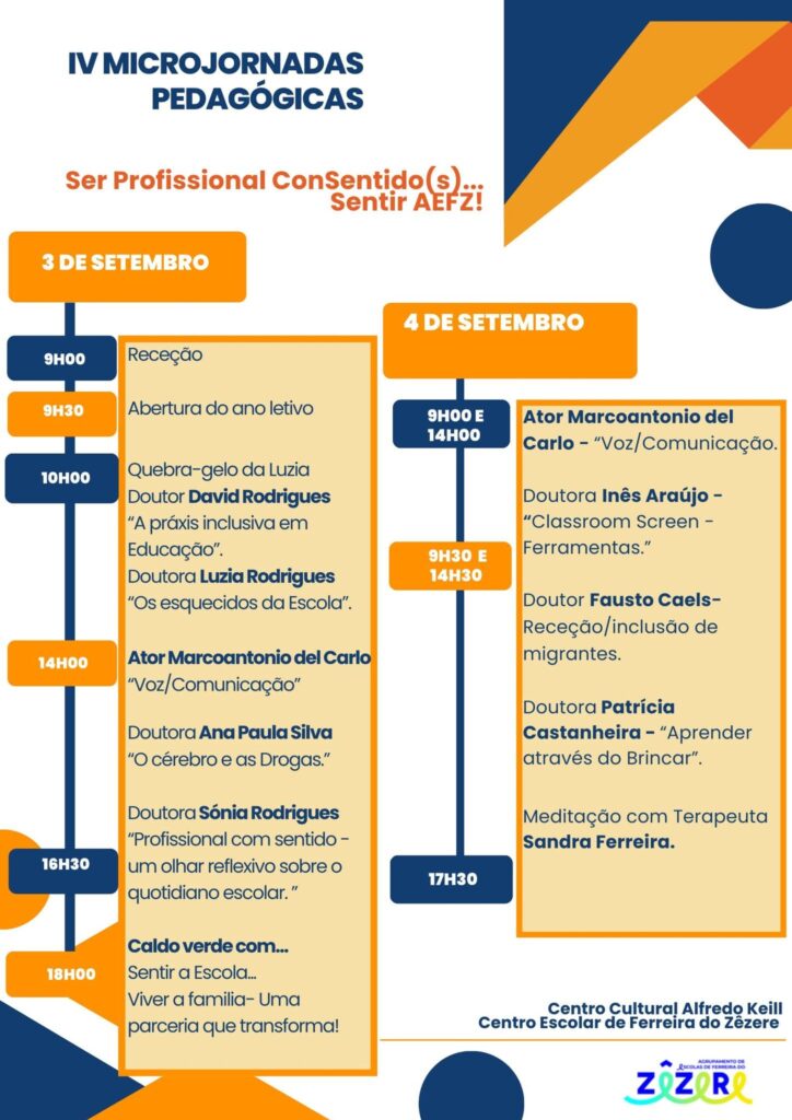O ator Marcantonio Del Carlo vai estar nas IV Microjornadas Pedagógicas em Ferreira do Zêzere O ator Marcantonio Del Carlo vai estar nas IV Microjornadas Pedagógicas em Ferreira do Zêzere