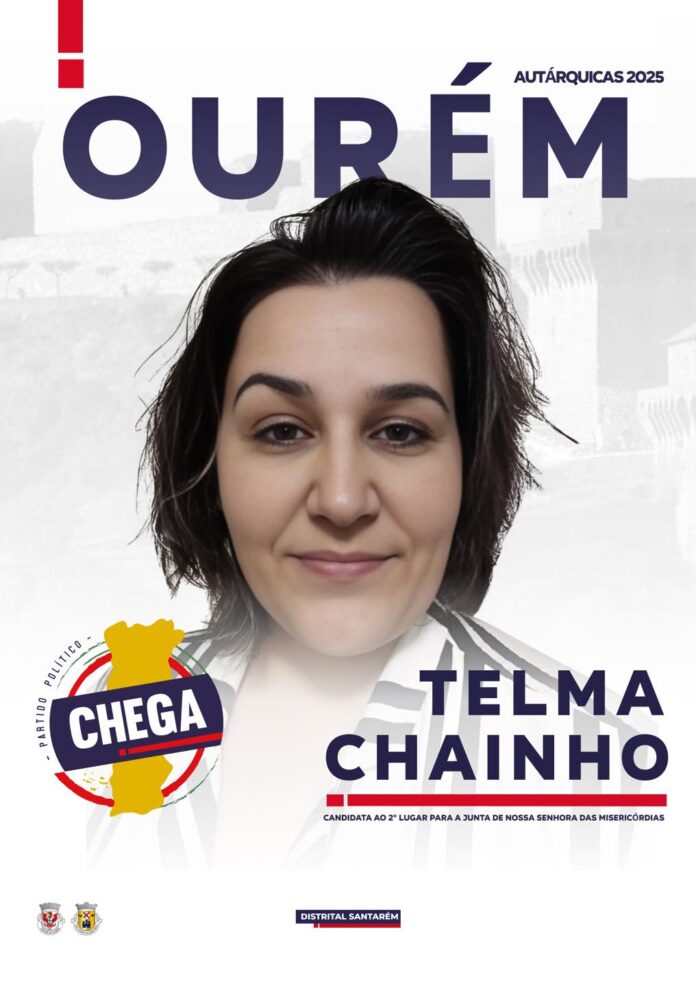 Telma Chainho apresenta-se como candidata à Junta de Freguesia de Nossa Senhora das Misericórdias em Ourém, pelo 