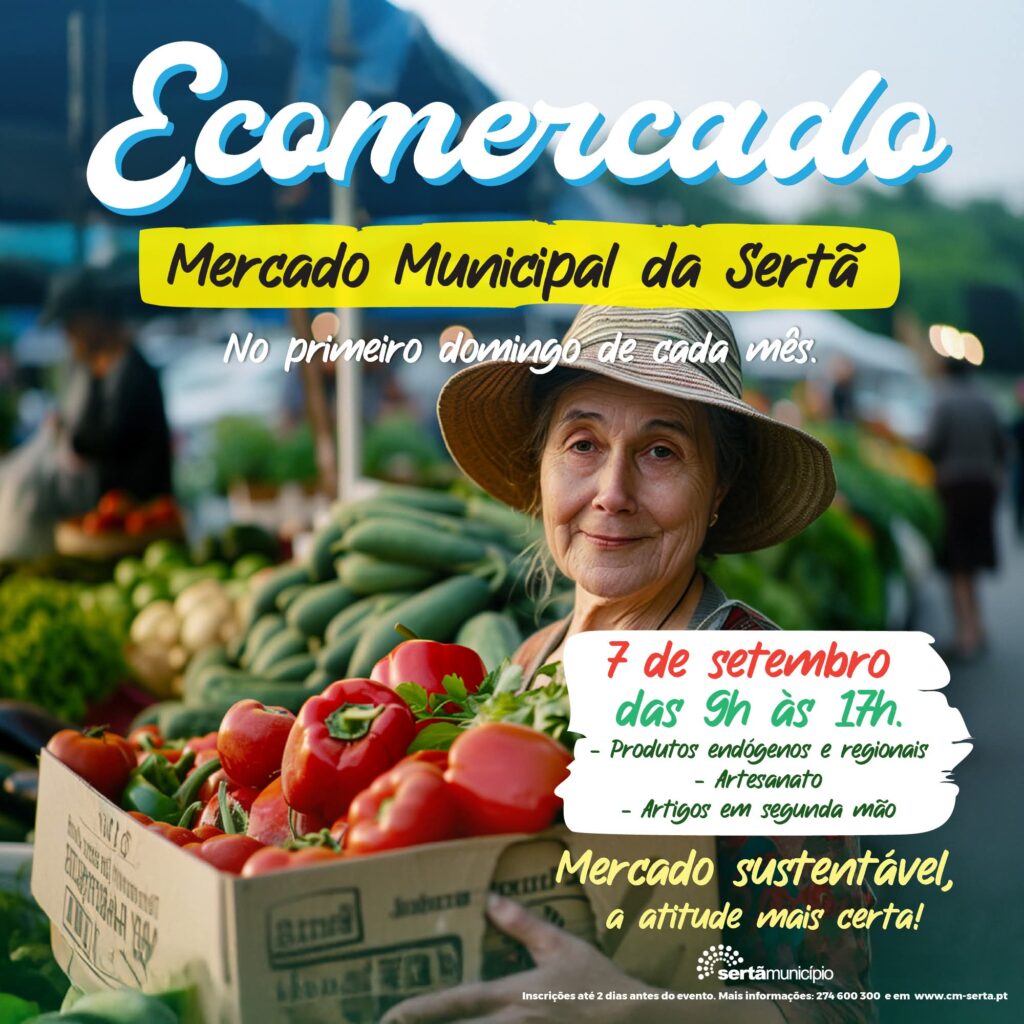 Ecomercado regressa à Sertã este domingo