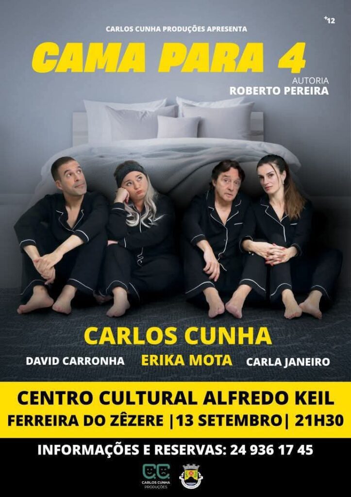 Ganhe Bilhetes " Cama para 4" esta quarta-feira no Emissor Regional do Zêzere Ganhe Bilhetes " Cama para 4" esta quarta-feira no Emissor Regional do Zêzere