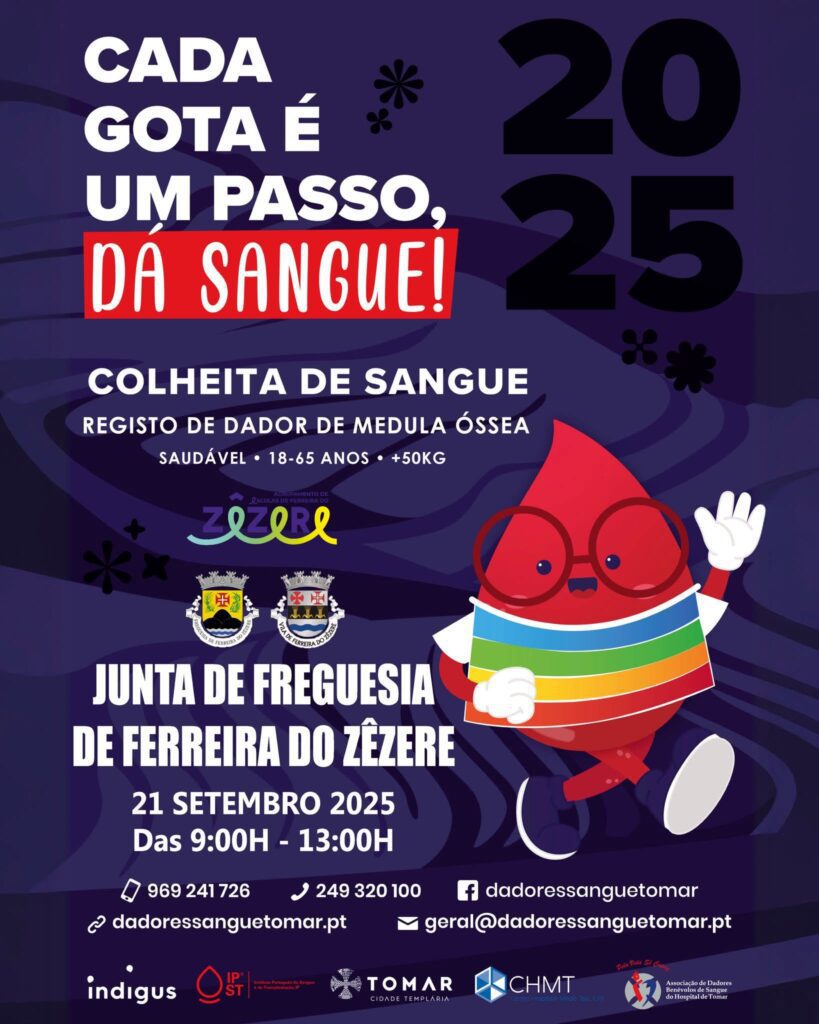 Ferreira do Zêzere recebe colheita de sangue este domingo