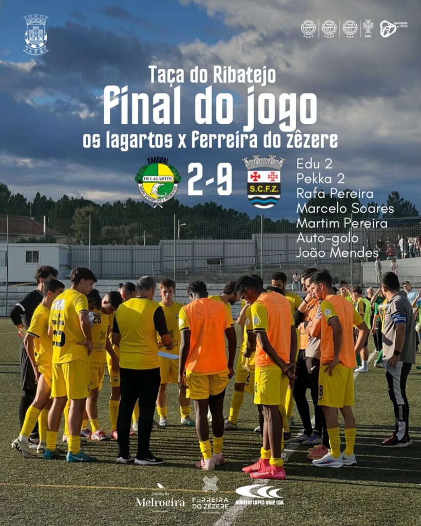 Sport Club Ferreira do Zêzere vence no Sardoal para a Taça do Ribatejo Sport Club Ferreira do Zêzere vence no Sardoal para a Taça do Ribatejo