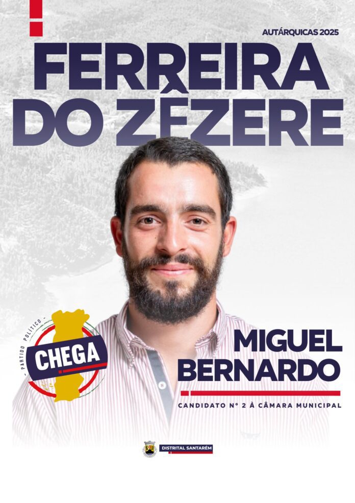 Miguel Bernardo é o candidato nº2 pelo 