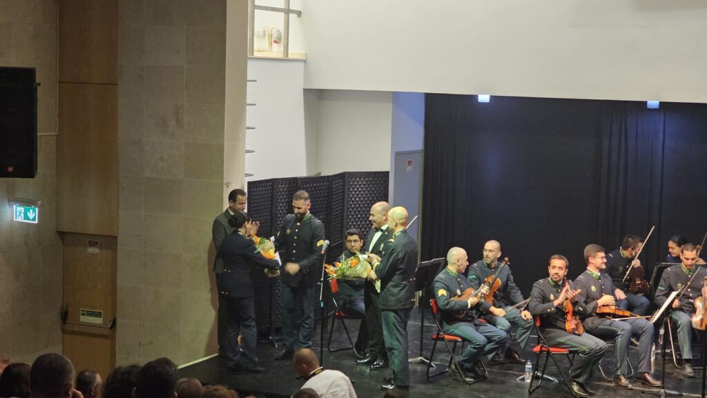 Concerto da Orquestra de Câmara da GNR, em Ferreira do Zêzere, marcou mais uma iniciativa do 17.º Aniversário do Comando Territorial de Santarém
