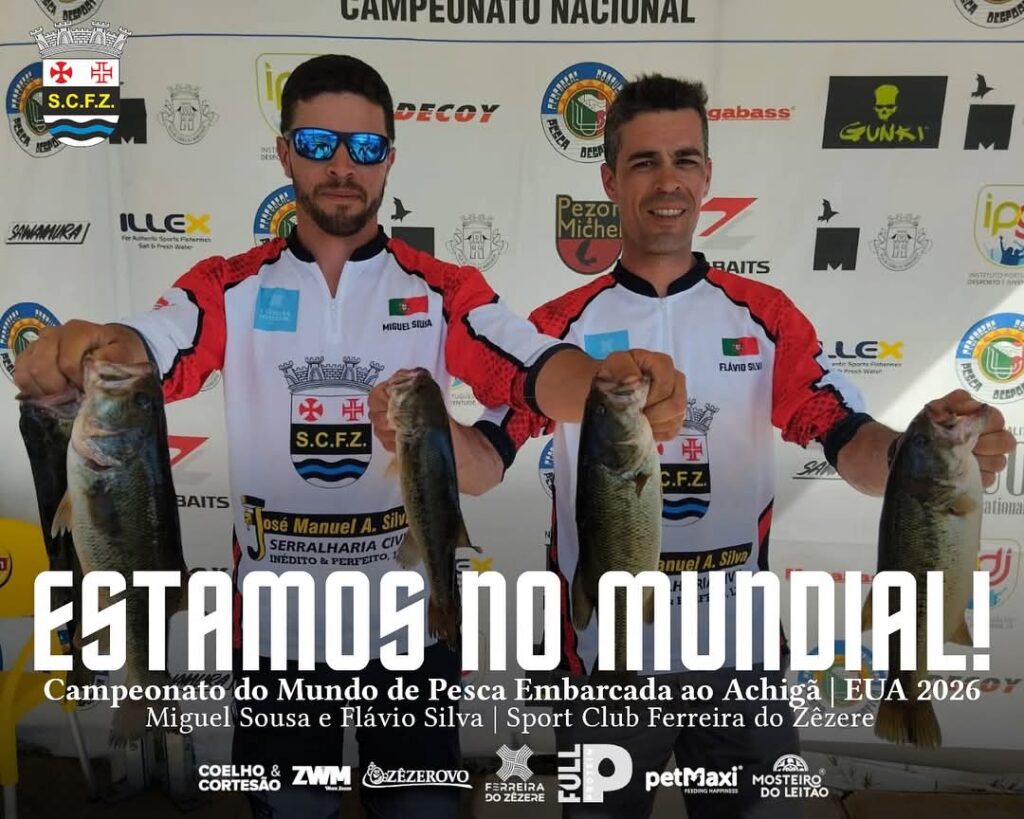Sport Club Ferreira do Zêzere apurado para o Campeonato do Mundo de Pesca Embarcada ao Achigã