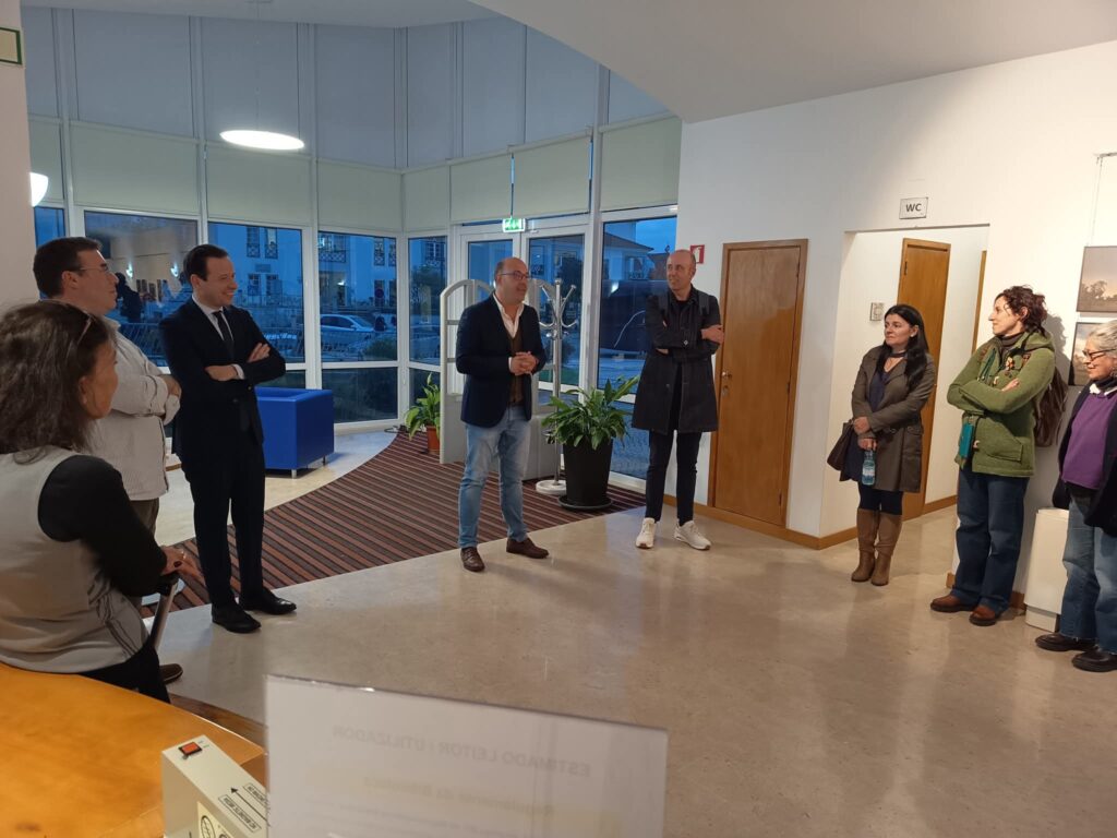 Biblioteca Municipal de Ferreira do Zêzere recebe visita de Bibliotecárias italianas pelo Erasmus