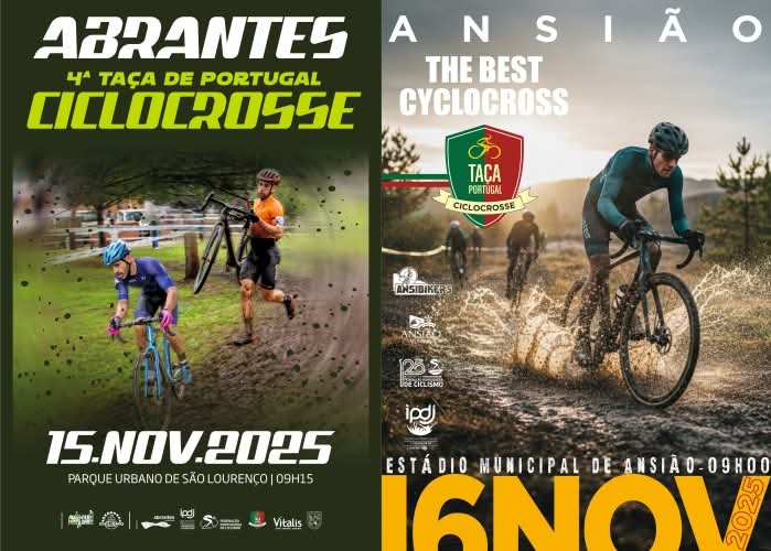 Abrantes e Ansião acolhem as últimas etapas da Taça de Portugal de Ciclocrosse Abrantes e Ansião acolhem as últimas etapas da Taça de Portugal de Ciclocrosse