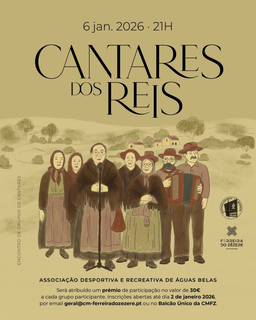 Município de Ferreira do Zêzere promove Encontro de Grupos de Cantares dos Reis em Águas Belas