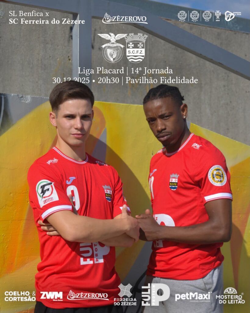 Futsal | SL Benfica recebe hoje o SC Ferreira do Zêzere Futsal | SL Benfica recebe hoje o SC Ferreira do Zêzere