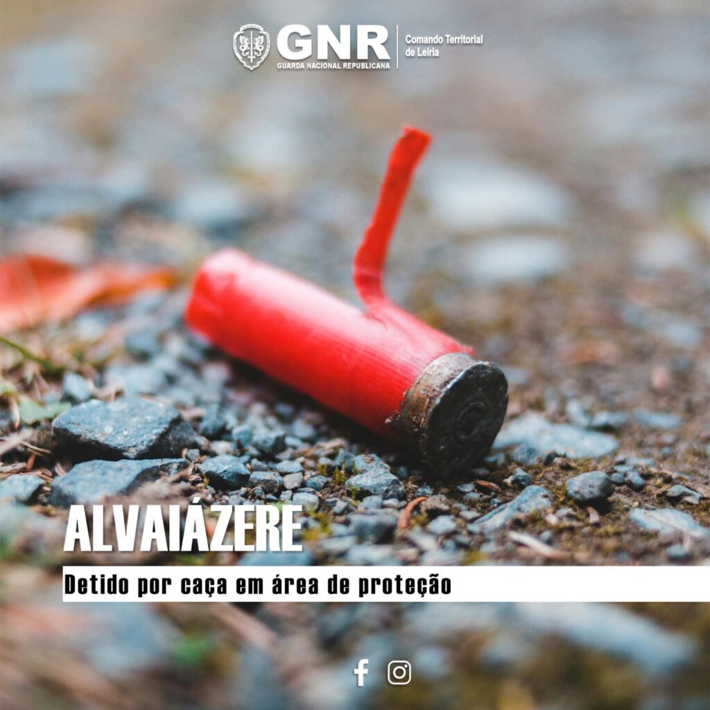 ALVAIÁZERE: Homem detido por caça em área de proteção