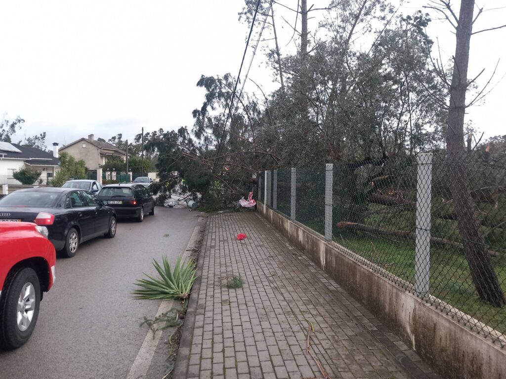 Depressão Kristin: Município de Ourém apela à calma e reforça meios no terreno