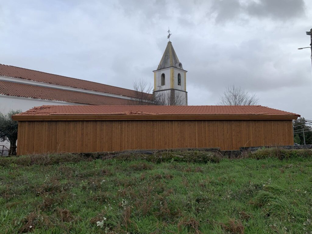 Imagens impressionantes da depressão Kristin em Ferreira do Zêzere