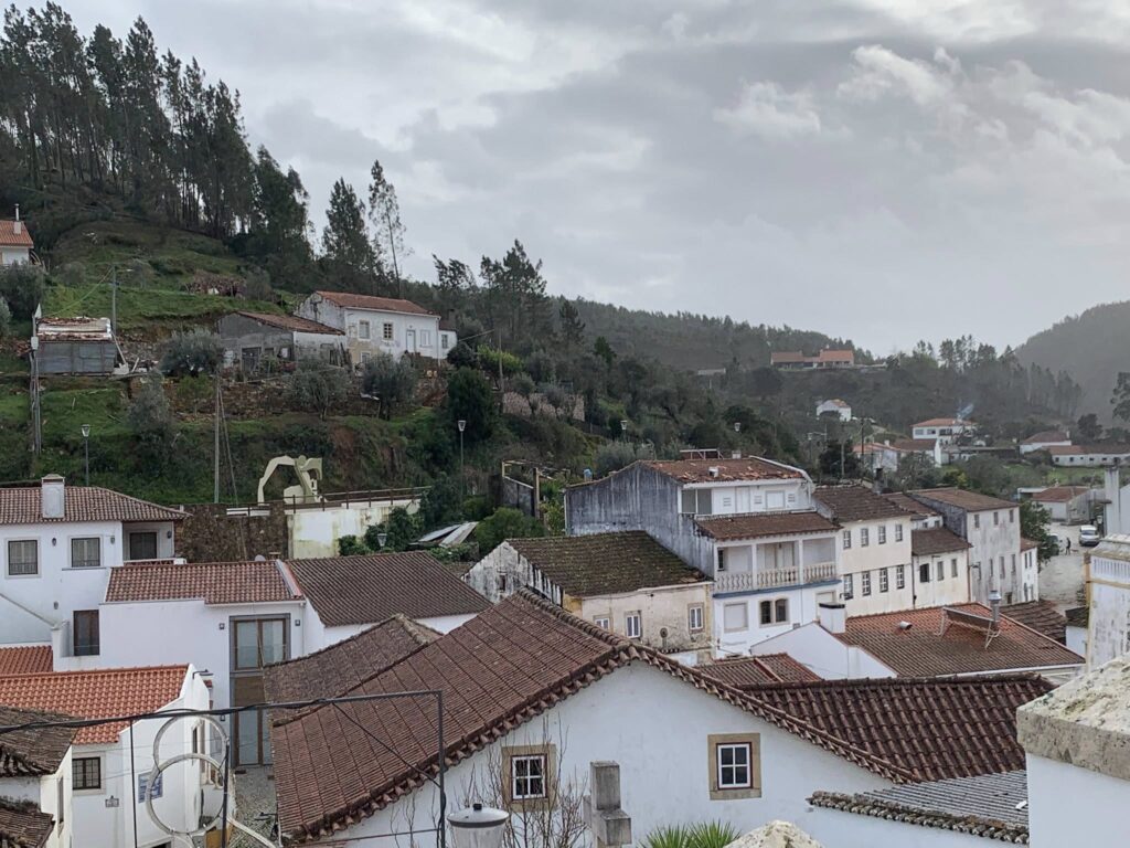 Imagens impressionantes da depressão Kristin em Ferreira do Zêzere