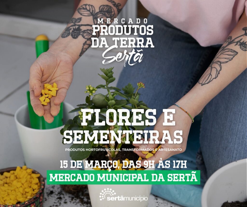 Mercado “Produtos da Terra” regressa a 15 de março no Mercado Municipal da Sertã Mercado “Produtos da Terra” regressa a 15 de março no Mercado Municipal da Sertã