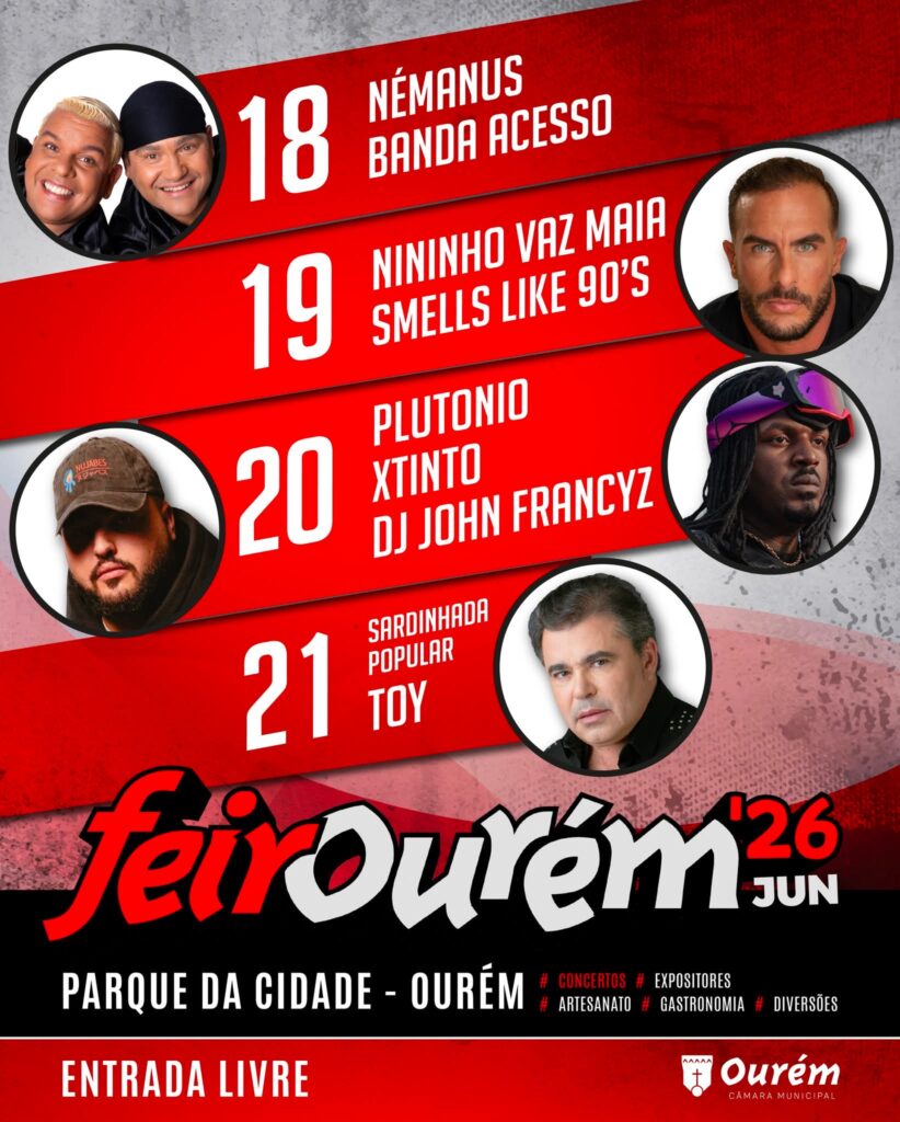 Município de Ourém apresentou hoje o programa FeirOurém 2026 com novidade: entrada gratuita