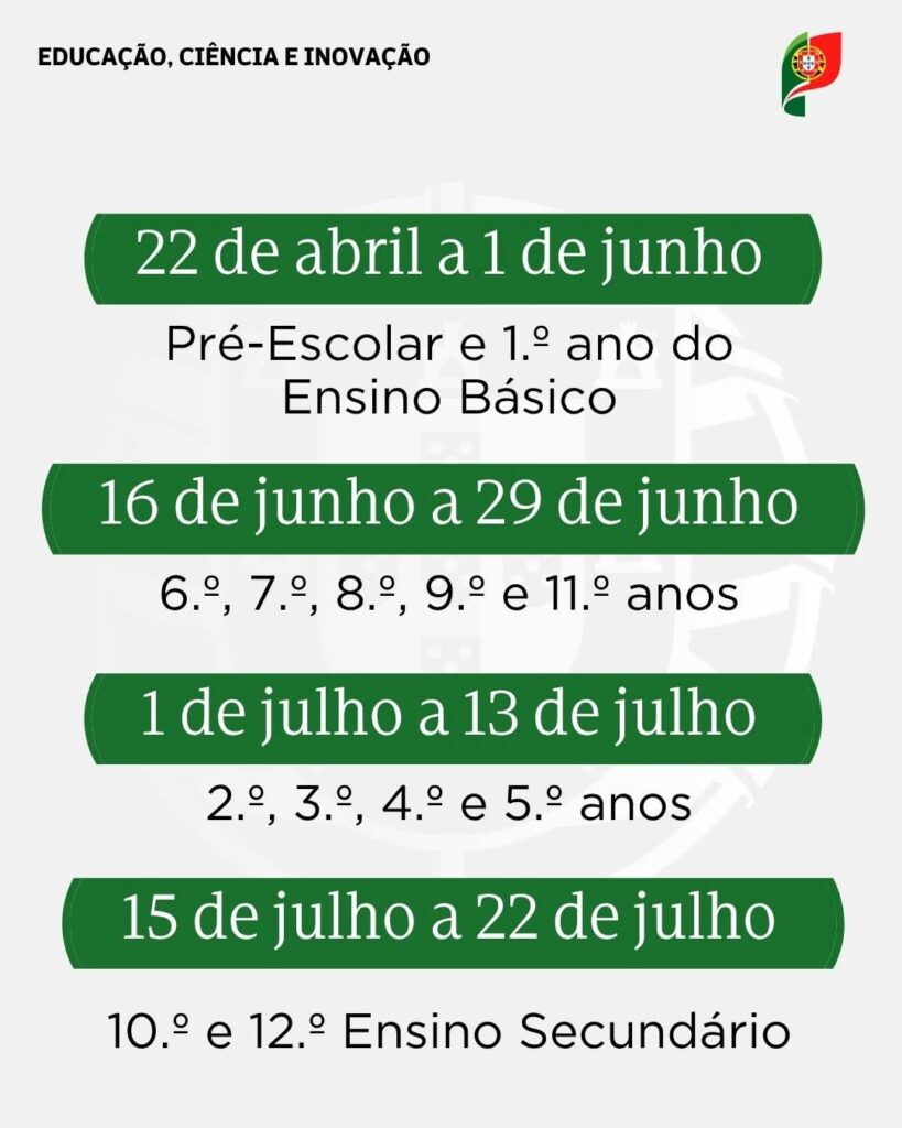 Matrículas escolares para 2026/2027 arrancam este mês Matrículas escolares para 2026/2027 arrancam este mês