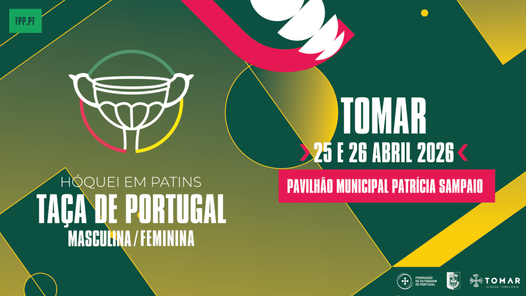 Tomar recebe Final Four da Taça de Portugal de Hóquei em Patins a 25 e 26 de abril de 2026