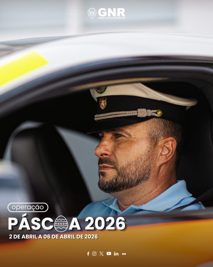 Operação “Páscoa 2026”: GNR regista 14 mortos em 941 acidentes nas estradas portuguesas