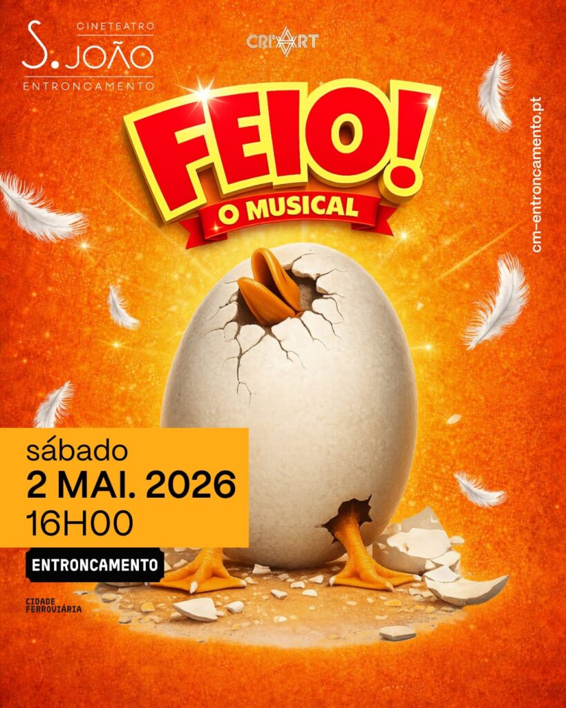 “Feio – O Musical” sobe ao palco do Cineteatro São João no Entroncamento